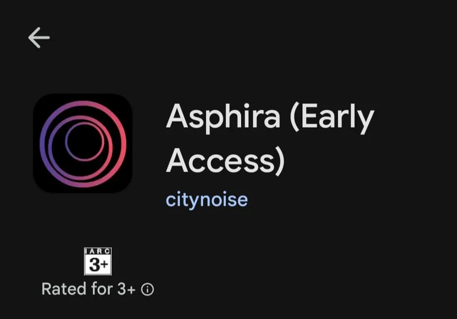 Asphira Screenshot